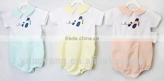 100% Cotton Woven Fabric NewBorn Boutique Baby Clothes Set Made In China photo-2