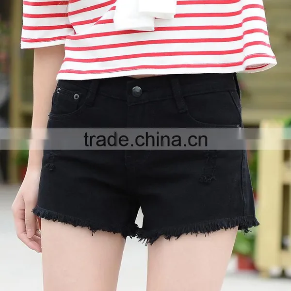 Wholesale New Arrival Sexy Shorts Women Denim Shorts Jean Shorts For Women photo-3