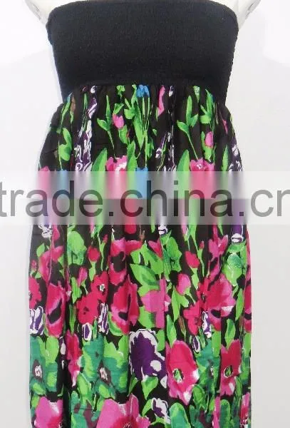 New Trendy 2017 Tube Dress Ladies Wear Resort Wear Beach Dress Spaghetti Strap, Cocktail Dress photo-2
