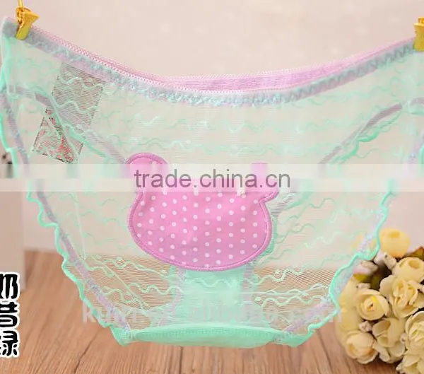 Women Seamless Panties Photos,girls Lace Seamless Underwear Panty Bear photo-2