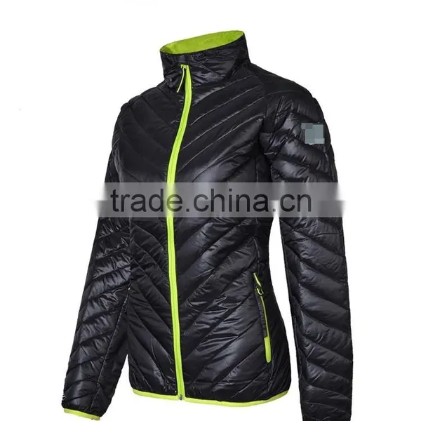 Wholesale Tailored Made New Arrival Quality Winter Soft Shell Women Quilting Padding Jacket photo-2
