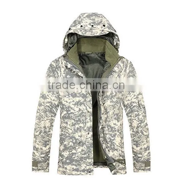 Winter Coat Man Outdoor Clothing High Collar Jacket Design photo-2
