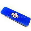 Blue Metal Pencil Tin Box Rectangle Stationary Case For Office , 0.23mm Tinplate