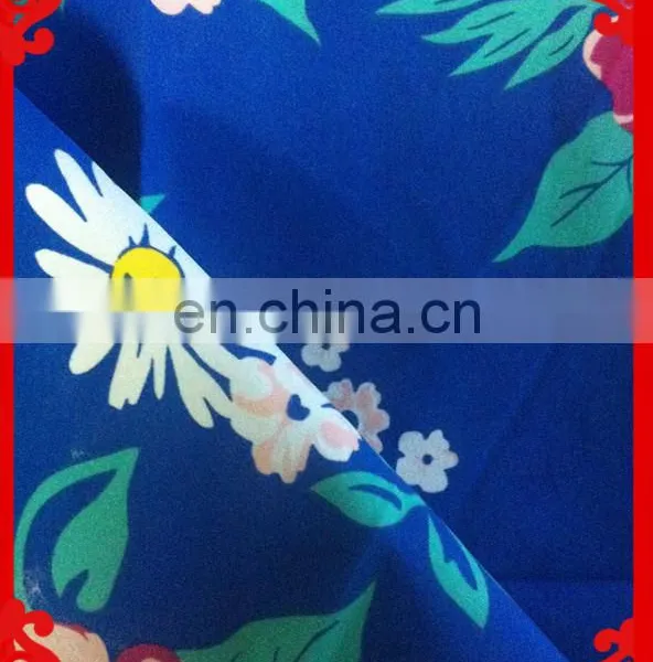 2014-2015 Latest Italy Design Pattern Poplin Twil Peach Poly Printed Fabrics for Beach Shorts photo-4