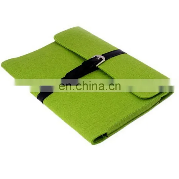 Special Design Attractive Red Felt Laptop Bag photo-3