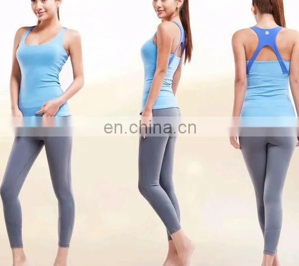 Ladies Fashion Yoga Shirt photo-5