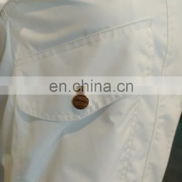 Summer Women Lightweight White Bomber Nylon Fabric Nylon Jacket photo-5