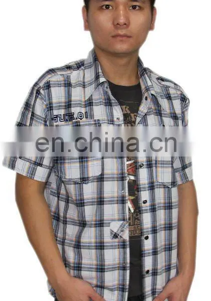 Fashion Design Men's Woven Shirt