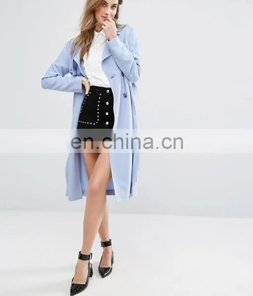 Women Clothing Europe Style Wholesale Fancy Womens Dust Coats photo-2
