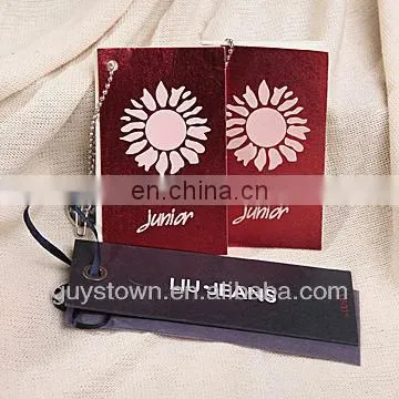Custom Fashion Private Brand Name Swing Tags for Garment photo-2