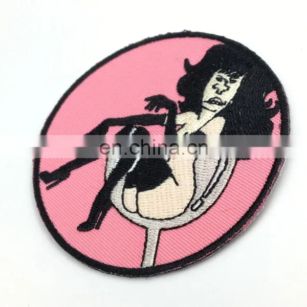 Factory Price Custom Polyester Sequin Embroidered Woven Patch for Hat ,clothings or Gift photo-4