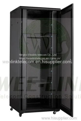 Sever rack cabinet with glass door 27U-47U