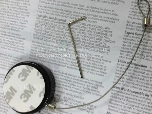Round Anti-Theft Display Retractors With Loop Cable End photo-4