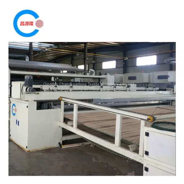 Polyester Wadding Production Line and Thermo Quilting Machine photo-5