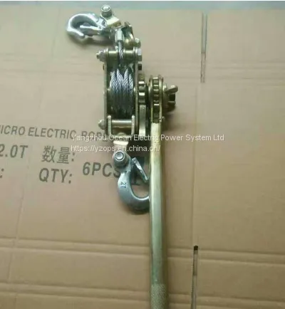 Line Tightener; Steel Rope Ratchet Tightener; Lever Hoist; Hand Steel Rope Hoist photo-3