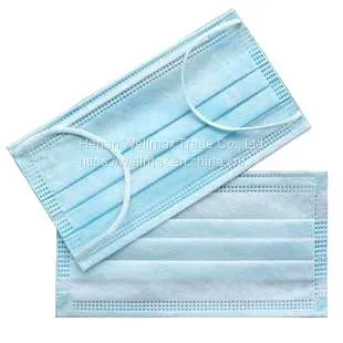 Disposable 3 Ply Non-woven Protective Face Mask photo-5