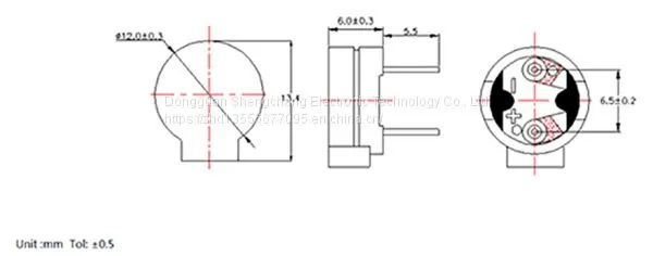 Electromagnetic Passive Buzzer Sc1206 photo-5
