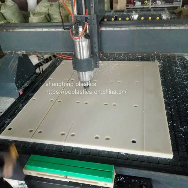 10mm to 200mm Thick White and Beige Color mc Nylon Pa6 Plastic Sheet photo-3