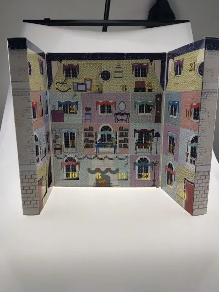 Four Color Printing Custom Paper Christmas Advent Calendar Box photo-3