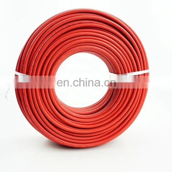 Underground 4mm2 Single Core Solar Wire Solar Pv1-f 1x4.0mm2 1mm x 4mm pv Cable Solar photo-4