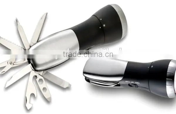 Multi Emergency Led Torch Flashlight With Tools photo-5