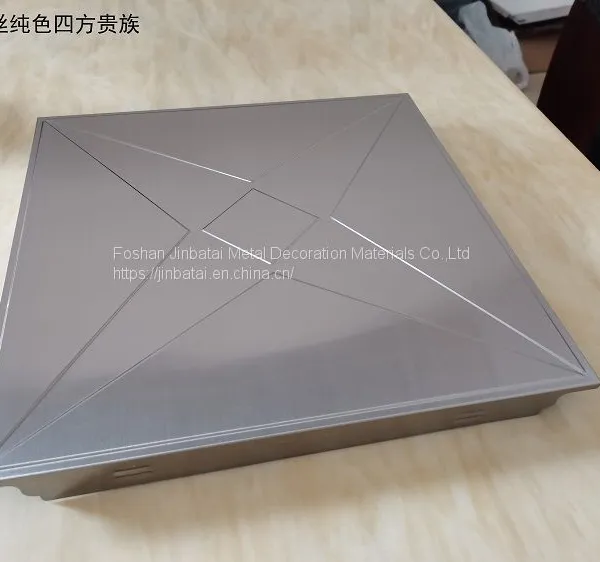 Frosted 304 Stainless Steel Ceiling Plate for Food Production Workshop With A Shape Keel Accessories photo-2