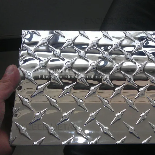 Aluminium Tread/checkered Plate/Placa de la Banda de Rodadura de Aluminio/Plaque de Roulement en Aluminium photo-4