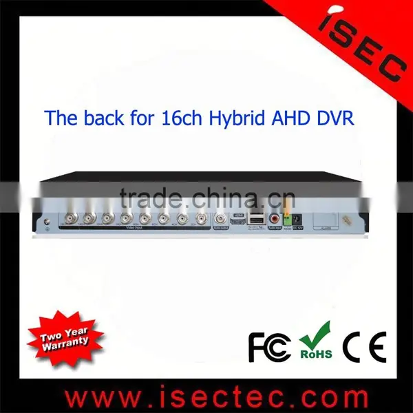 2016 Hot 4ch/8ch/16ch 720p/1080p AHD DVR for AHD CCTV Camera photo-2
