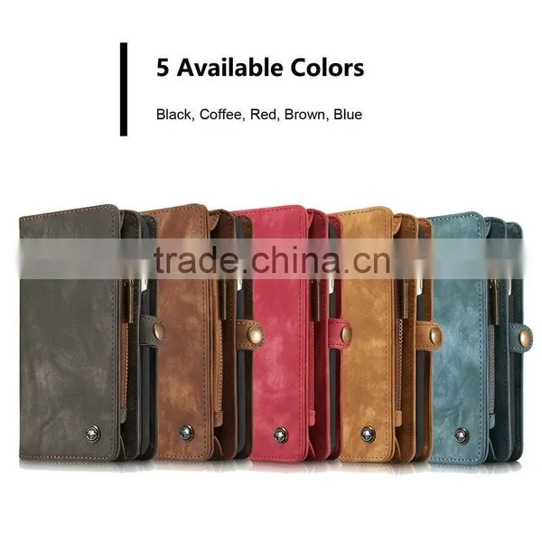 CaseMe Cell Phone Case Card Holder Wallet for Iphone 6 Genuine Leather Case photo-6
