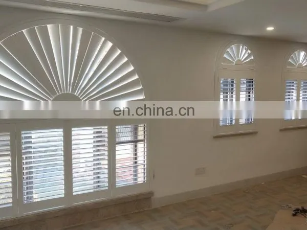 Wood Frame Balcony Concrete Glass Louvered Windows photo-5