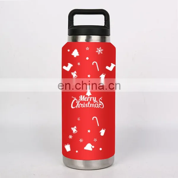 Sublimation Tumbler Gift Box Christmas Halloween Custom Logo Stainless Steel Straight Skinny Tumblers Cup Mug photo-4