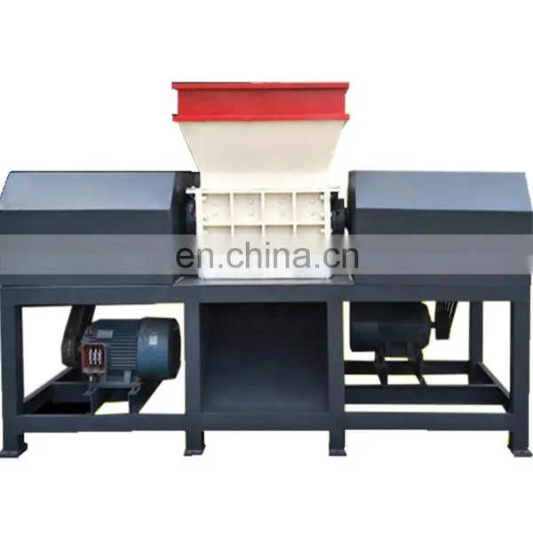 Metal Chips Car Tire Double Shaft Dual Spindle Shredder Factory photo-3
