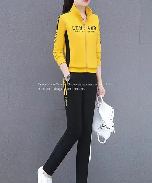 Casual Sports Suits Women's 2022 Autumn New Fashion Spring And Autumn Two-Piece Suit photo-5