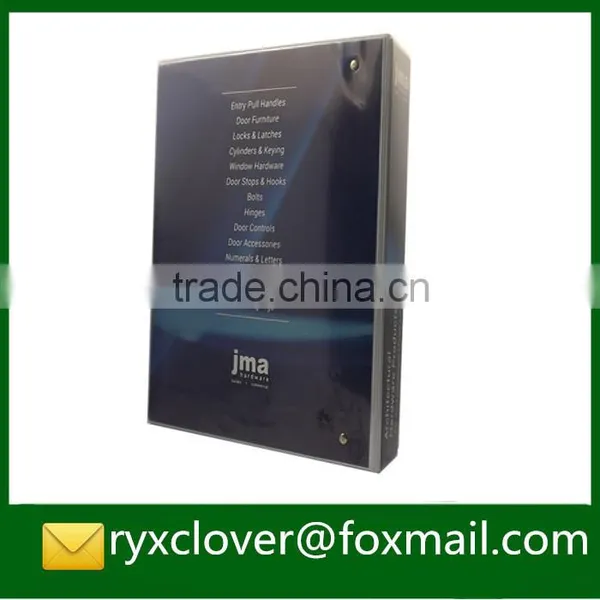 Hot Selling PVC Plastic Cover Ring Binder Document Folder photo-6