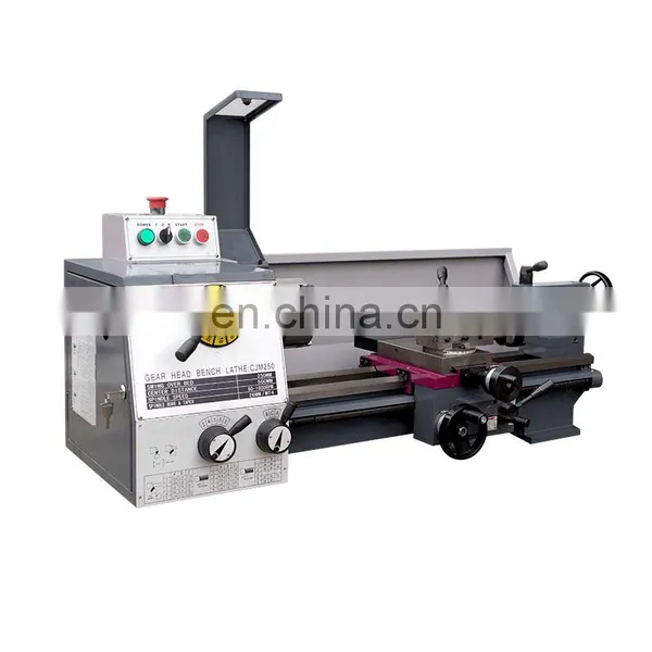 CJM250 Parallel Lathe 500mm Mini Metal Lathe Machine Price With Auto Feeding photo-4