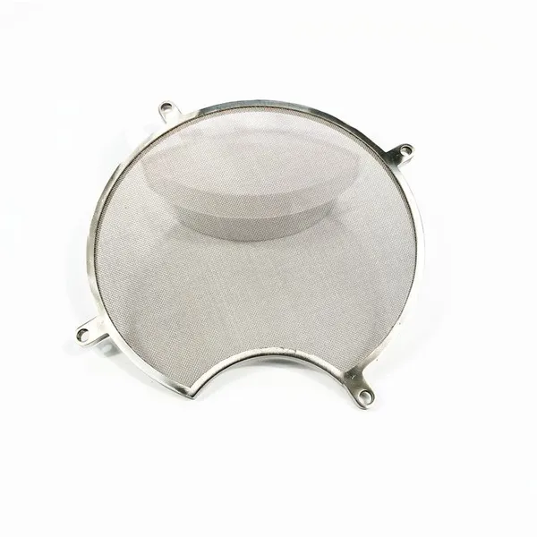 High Precision 304 Stainless Steel Woven Wire Mesh Filter Special-Shaped Disc For Dust Filtration
