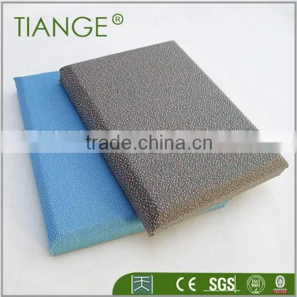 Bedside leather decorate and sound absorb acoustic panel