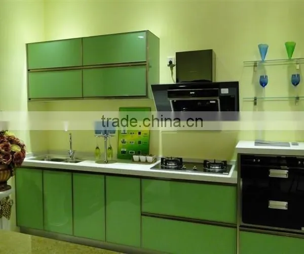 5mm Painted Clear Tempered Glass Kitchen Cabinet Door Glass photo-2