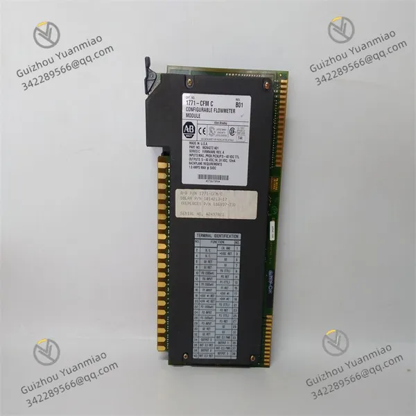 Allen-Bradley 1771-CFM Configurable Flowmeter Module