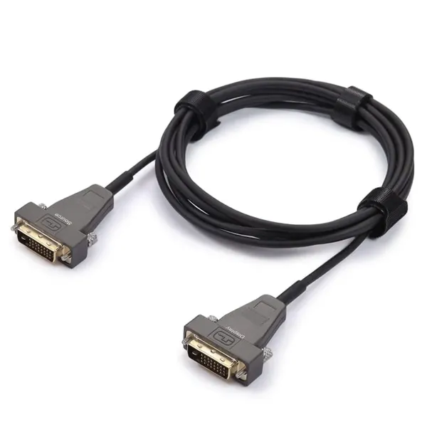 DVI Fiber Active Optical Cable-AOC 10.2Gbps 4K@30Hz photo-2