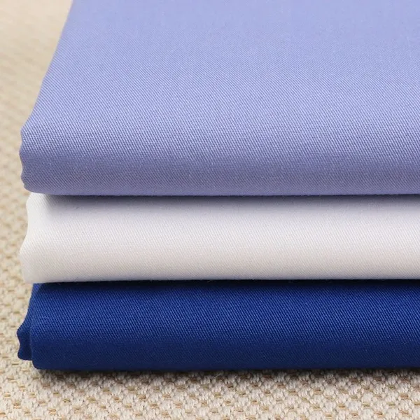 100% Cotton Fabric 21X21 60X60 Width 58/60 Inch Plain Weave Breathable Garment Lining Pocket Fabric photo-1
