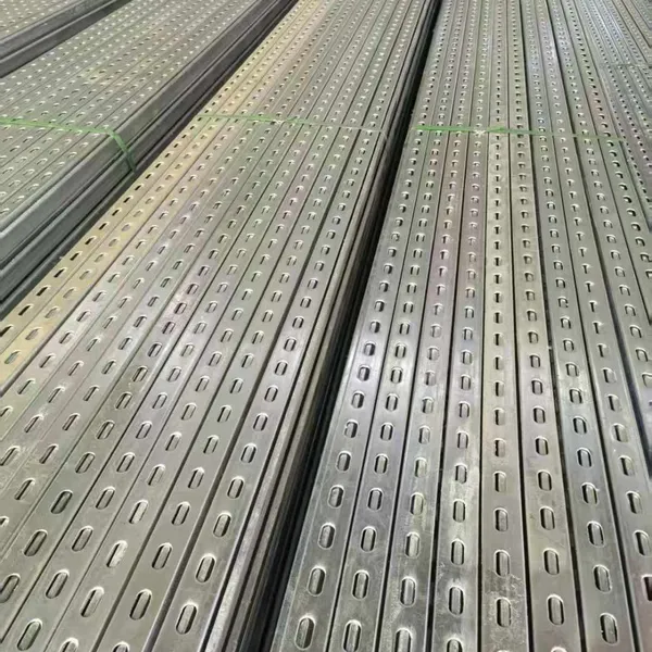 Hot-dip Galvanized C-channel Steel, PV Brackets, Seismic Supports for Fire Pipes and Cable Trays, Steel Structure Purlins photo-2