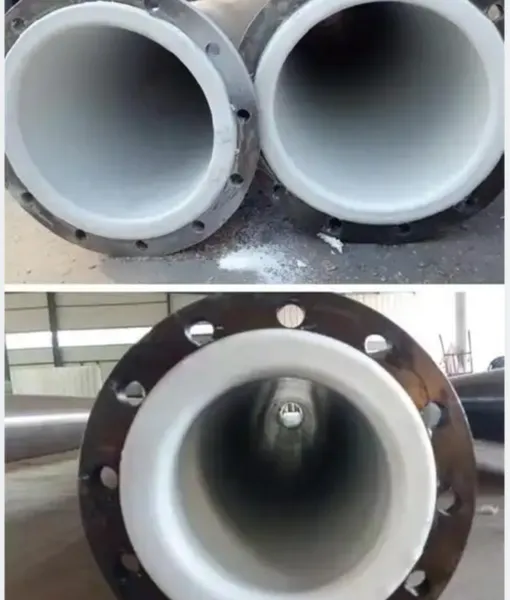 Electronic Grade PTFE Lined Pipe for High Purity Chemical Transportation photo-5