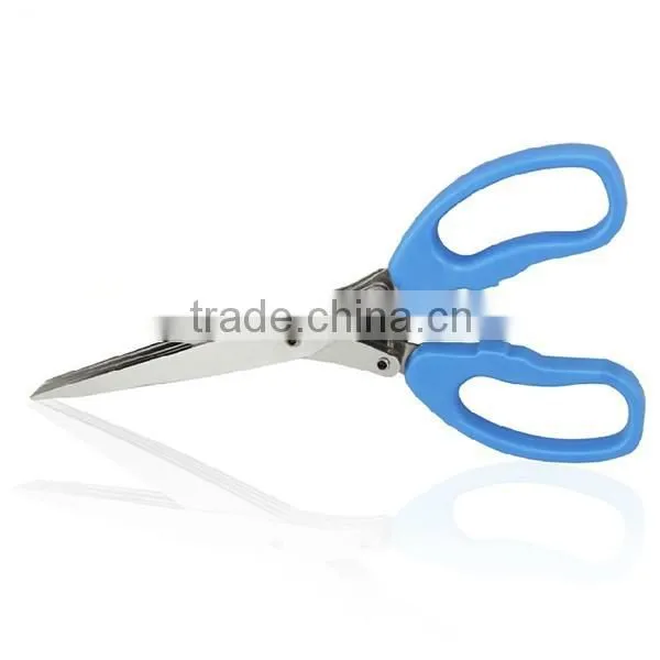 Durable Use Best Selling Herb Scissors 5 Blades Herb Scissors Kitchen Scissors Kitchen Shears photo-6