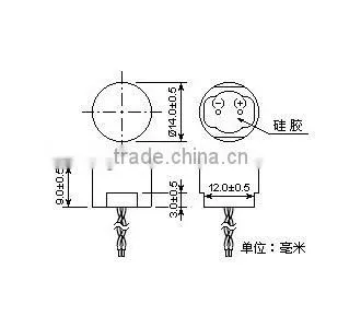 High Quality Waterproof Ultrasonic Sensor NU40B14TR-2 photo-2