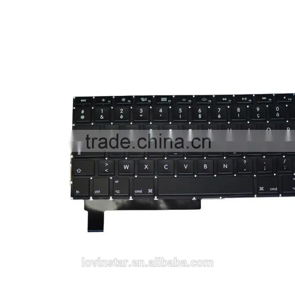 Custom New French Laptop Keyboard Replacement For Macbook Pro 15" A1286 2008-2012 photo-4
