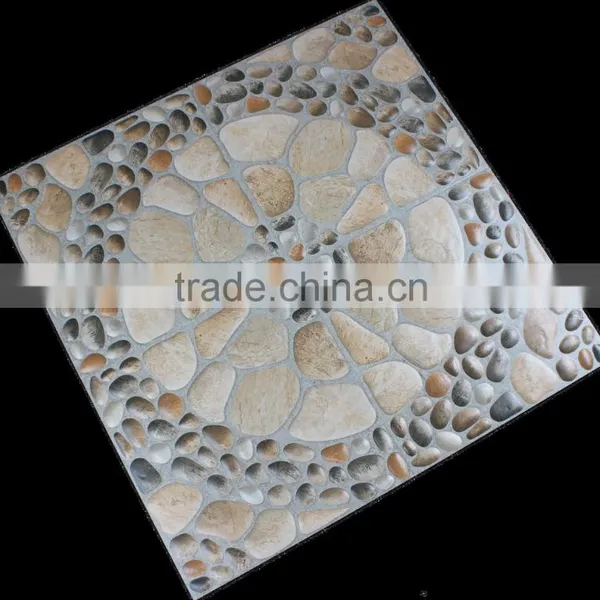 300x300mm Foshan Imitate Pebbles Non Slip Ceramic Floor Terrace Garden Tile photo-6