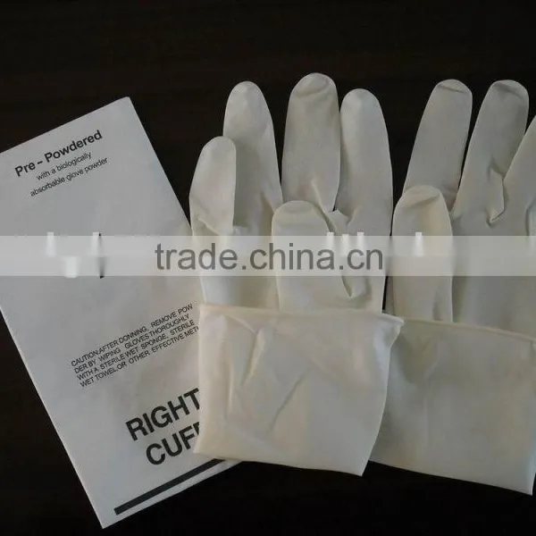 High Quality Latex Surgical Gloves Manufacture in China