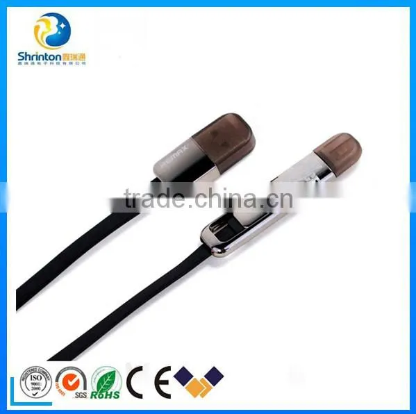 High Quality 2.1A 1M 3 in 1 for IPhone and Samsung Multi Charging Cable, Flat Cable Wholesale photo-4
