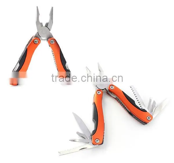 Warm Orange Multifunctional Plier With Spanner